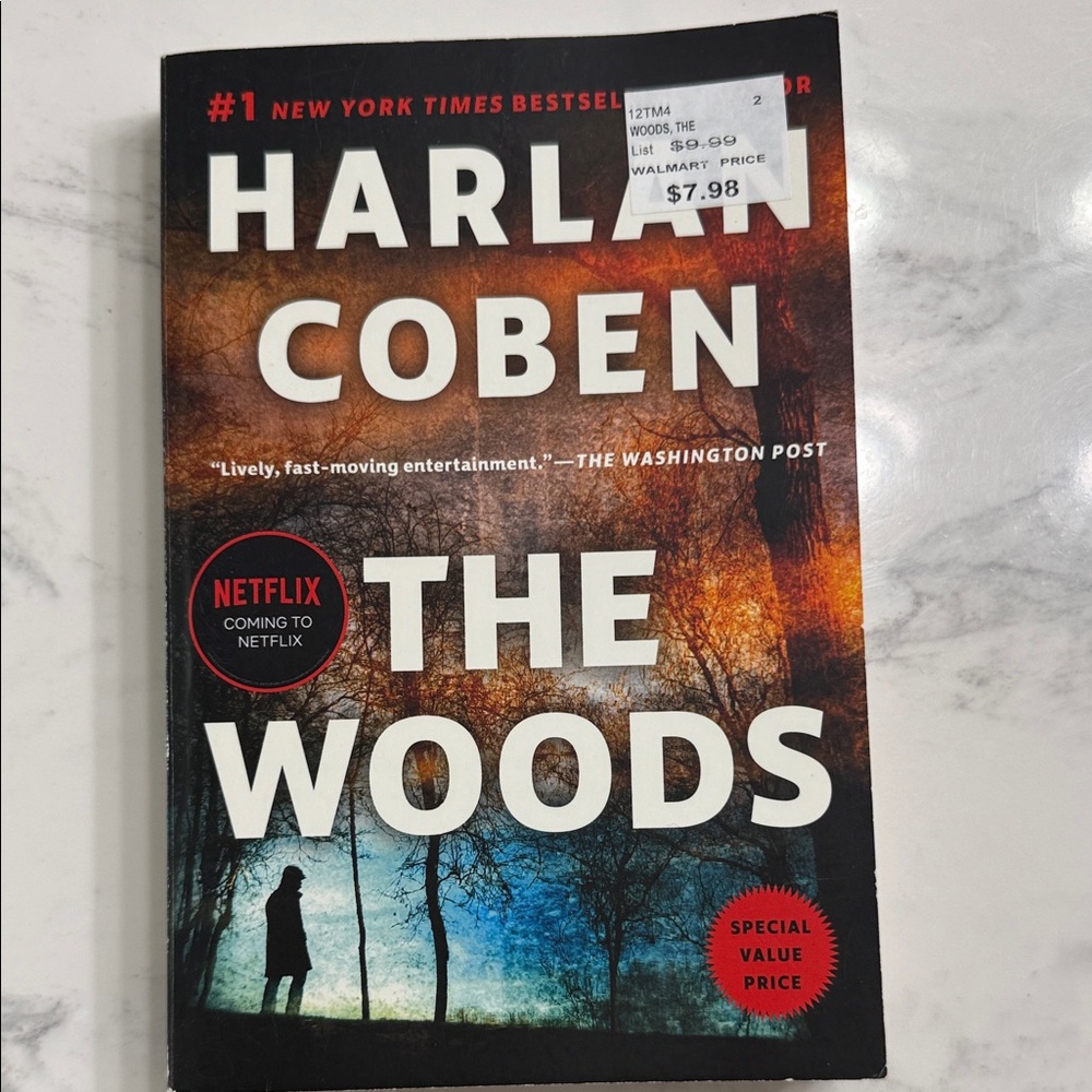 Harlan Coben 'The Woods' Paperback Book
